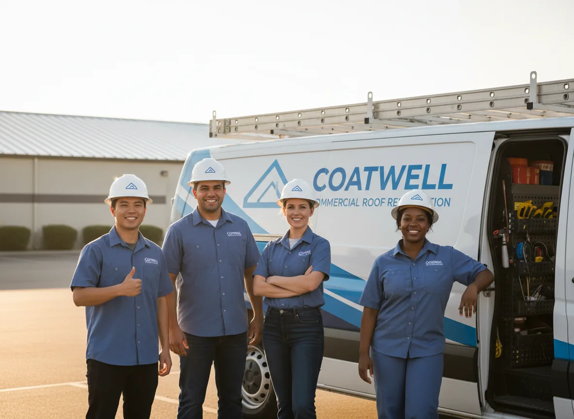 Commercial roof coating company in Madison, KS